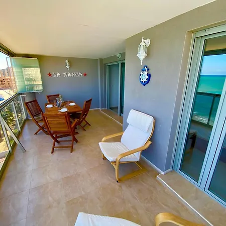 アパート Beach Apartment La Manga *
